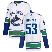 Youth Adidas Vancouver Canucks Bo Horvat White zied Away Jersey - Authentic