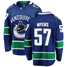 Youth Fanatics Branded Vancouver Canucks Tyler Myers Blue Home Jersey - Breakaway