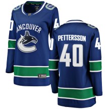 Women's Fanatics Branded Vancouver Canucks Elias Pettersson Blue Home Jersey - Breakaway