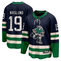 Men's Fanatics Branded Vancouver Canucks Markus Naslund Navy Special Edition 2.0 Jersey - Breakaway