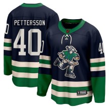Men's Fanatics Branded Vancouver Canucks Elias Pettersson Navy Special Edition 2.0 Jersey - Breakaway