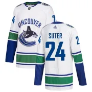 Men's Adidas Vancouver Canucks Pius Suter White zied Away Jersey - Authentic