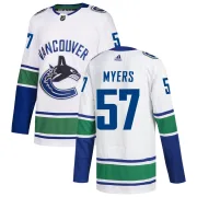 Men's Adidas Vancouver Canucks Tyler Myers White zied Away Jersey - Authentic