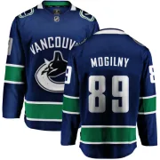 Men's Fanatics Branded Vancouver Canucks Alexander Mogilny Blue Home Jersey - Breakaway