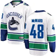 Men's Fanatics Branded Vancouver Canucks Cole McWard White Away Jersey - Breakaway