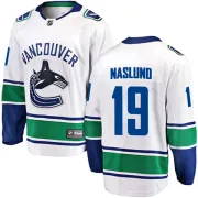 Men's Fanatics Branded Vancouver Canucks Markus Naslund White Away Jersey - Breakaway