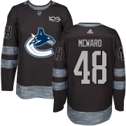 Men's Vancouver Canucks Cole McWard Black 1917-2017 100th Anniversary Jersey - Authentic