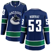 Women's Fanatics Branded Vancouver Canucks Bo Horvat Blue Home Jersey - Breakaway