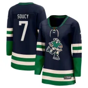 Women's Fanatics Branded Vancouver Canucks Carson Soucy Navy Special Edition 2.0 Jersey - Breakaway