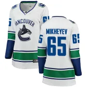 Women's Fanatics Branded Vancouver Canucks Ilya Mikheyev White Away Jersey - Breakaway