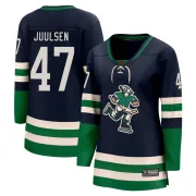 Women's Fanatics Branded Vancouver Canucks Noah Juulsen Navy Special Edition 2.0 Jersey - Breakaway