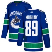 Youth Adidas Vancouver Canucks Alexander Mogilny Blue Home Jersey - Authentic