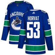 Youth Adidas Vancouver Canucks Bo Horvat Blue Home Jersey - Authentic