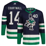 Youth Adidas Vancouver Canucks Geoff Courtnall Navy Reverse Retro 2.0 Jersey - Authentic