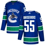 Youth Adidas Vancouver Canucks Guillaume Brisebois Blue Home Jersey - Authentic