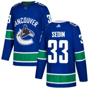 Youth Adidas Vancouver Canucks Henrik Sedin Blue Home Jersey - Authentic