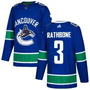 Youth Adidas Vancouver Canucks Jack Rathbone Blue Home Jersey - Authentic