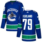 Youth Adidas Vancouver Canucks Micheal Ferland Blue Home Jersey - Authentic
