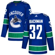 Youth Adidas Vancouver Canucks Richard Bachman Blue Home Jersey - Authentic