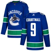 Youth Adidas Vancouver Canucks Russ Courtnall Blue Home Jersey - Authentic