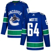 Youth Adidas Vancouver Canucks Tyler Motte Blue Home Jersey - Authentic
