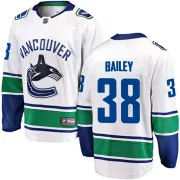Youth Fanatics Branded Vancouver Canucks Justin Bailey White Away Jersey - Breakaway