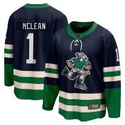 Youth Fanatics Branded Vancouver Canucks Kirk Mclean Navy Special Edition 2.0 Jersey - Breakaway
