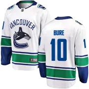 Youth Fanatics Branded Vancouver Canucks Pavel Bure White Away Jersey - Breakaway