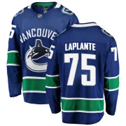 Youth Fanatics Branded Vancouver Canucks Yan Pavel Laplante Blue Yan Pavel LaPlante Home Jersey - Breakaway