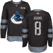 Youth Vancouver Canucks Greg Adams Black 1917-2017 100th Anniversary Jersey - Authentic