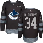 Youth Vancouver Canucks Phillip Di Giuseppe Black 1917-2017 100th Anniversary Jersey - Authentic
